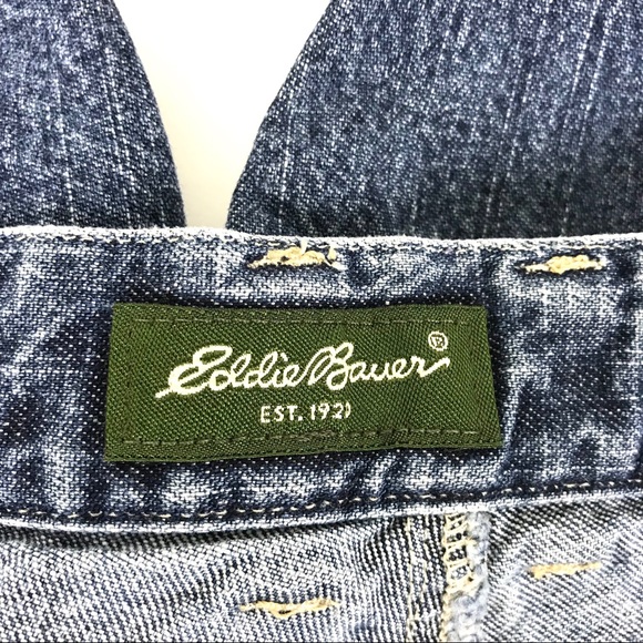 Eddie Bauer Capri Cropped Jean Size 18P Women Blue - Picture 6 of 8